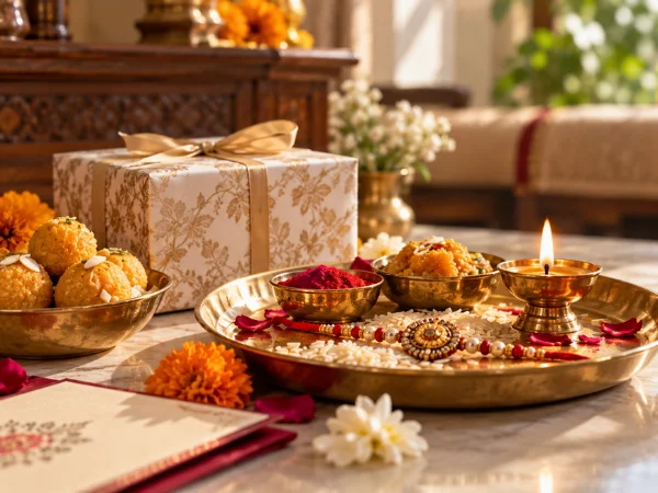 Bhai Dooj thali